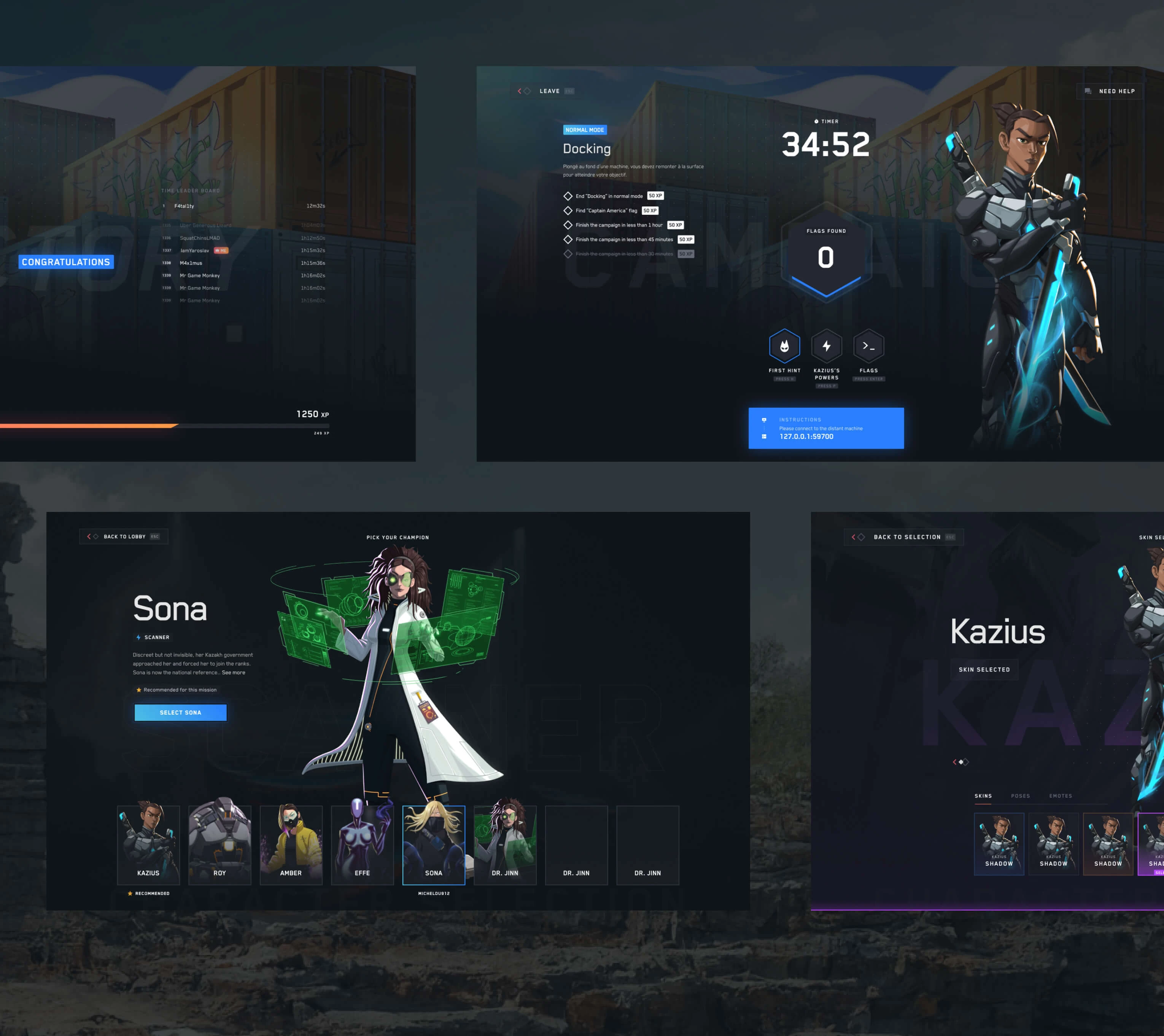 Character & Single game